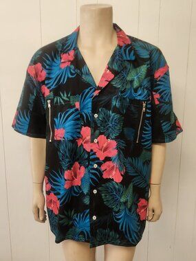 Vie+Riche men's shirt 3XL tropical Hawaiian